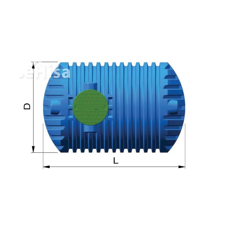 Zbiralnik deževnice AQUAstay 5000 L ZAGOŽEN