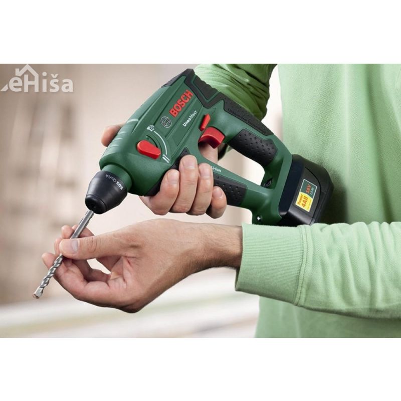 Akumulatorsko vrtalno kladivo Uneo Maxx 18V 2,5Ah z baterijo in kovčkom BOSCH 060395230F