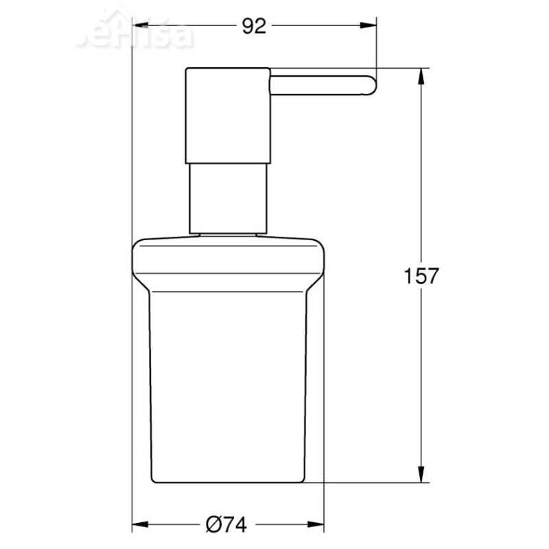 Dozirnik za tekoče milo Essentials GROHE 40394001
