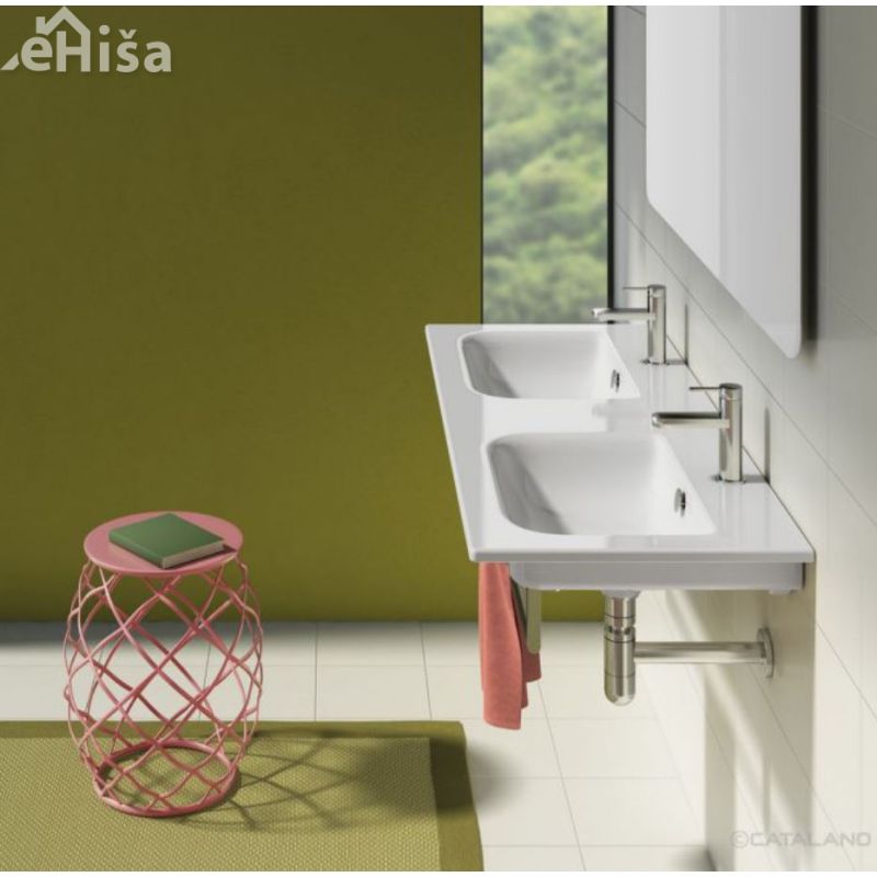 Dvojni umivalnik Sfera 125x50 CATALANO 1125SFD00
