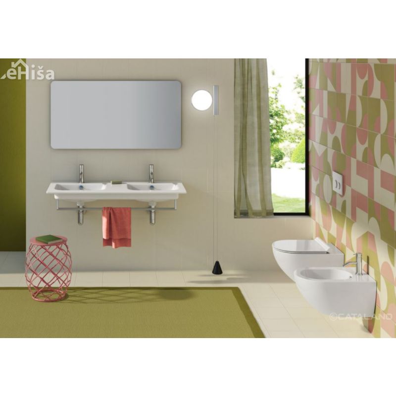 Dvojni umivalnik Sfera 125x50 CATALANO 1125SFD00
