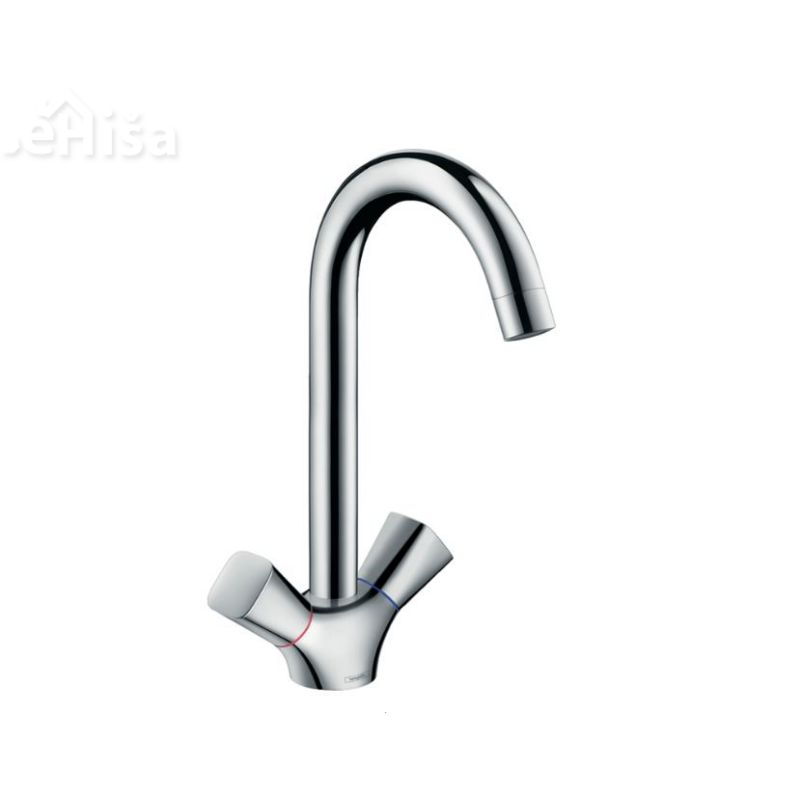 Dvoročna kuhinjska armatura Logis 220 krom HANSGROHE 71280000
