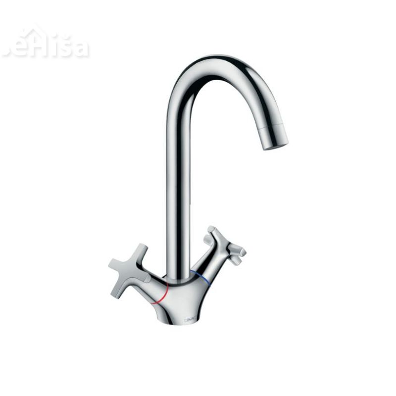 Dvoročna kuhinjska armatura Logis Classic 220 krom HANSGROHE 71285000
