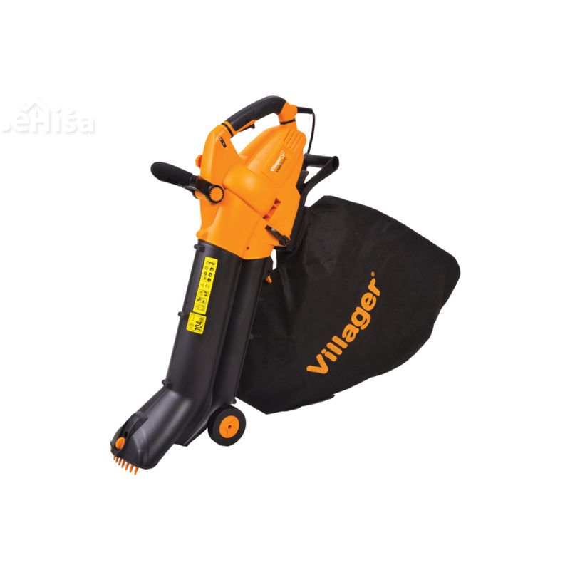 Električni puhalnik - sesalnik VEBV 3000 na kolesih VILLAGER 41453