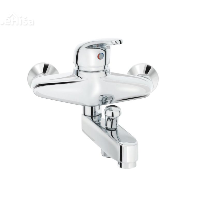 Enoročna armatura za kopalno kad Simpaty s31 z tuš ročko UNITAS 00389
