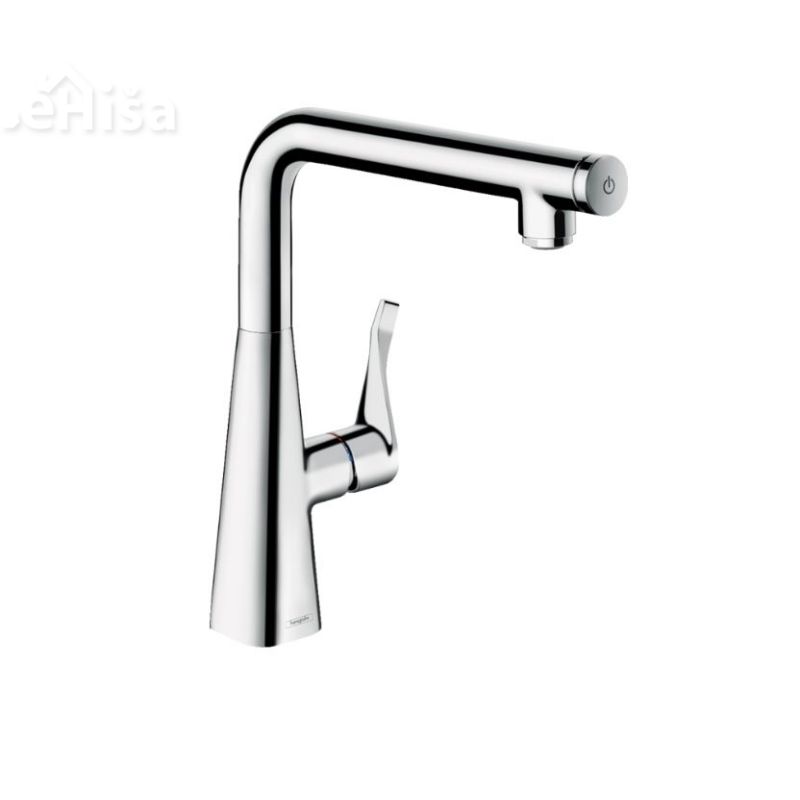 Enoročna kuhinjska armatura Metris 260 krom HANSGROHE 14847000
