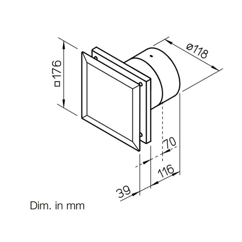 Kopalniški aksialni ventilator M1-120 F HELIOS 6364
