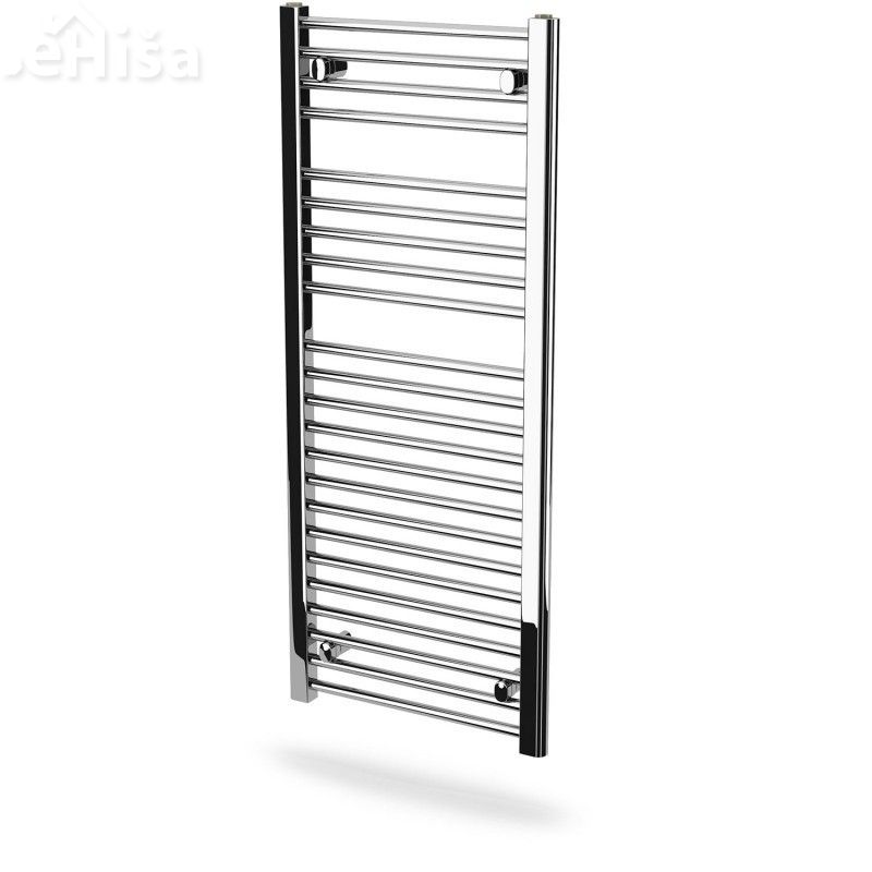 Kopalniški radiator ravni 500 x 1150 mm krom stranski priklop RETTIG
