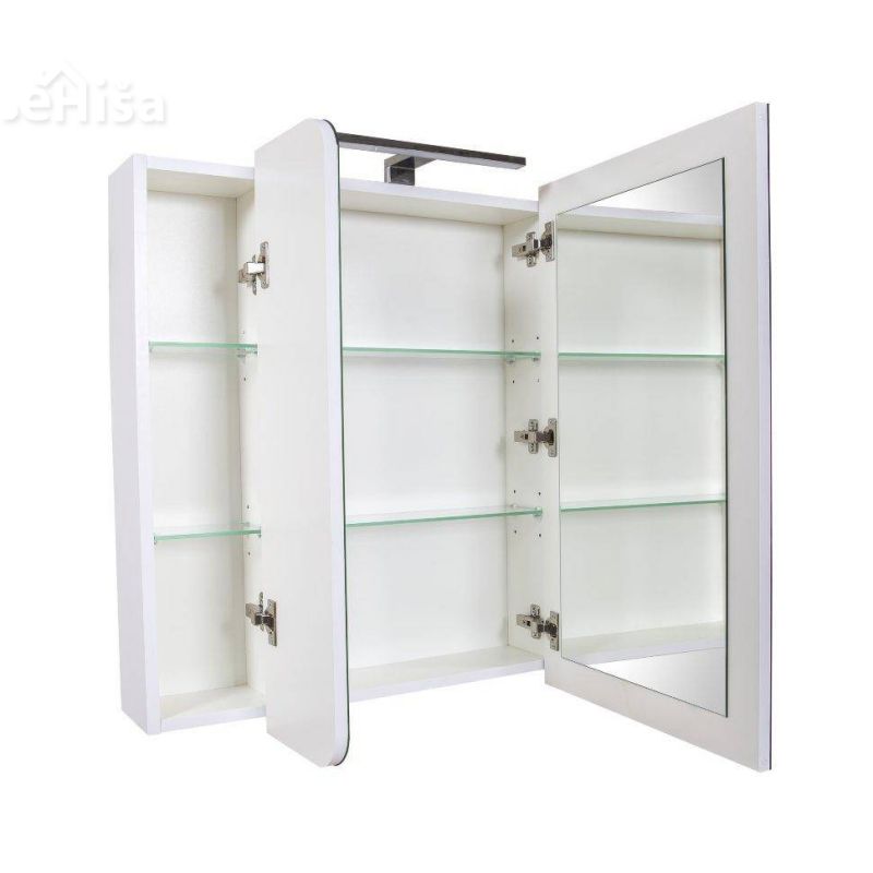 Kopalniško ogledalo z omarico zadaj Roma 70 cm AQUA RODOS