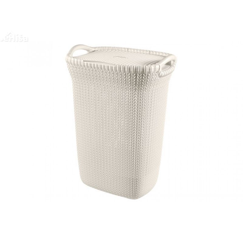 Koš za perilo KNIT 57 L bela CURVER 3676-X64