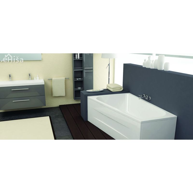 Kotna kopalna kad z oblogo Beatrice-D desna 170x110 cm KOLPA-SAN 771360