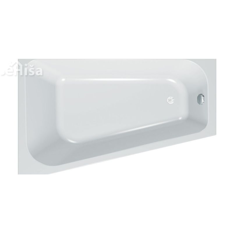 Kotna kopalna kad z oblogo Beatrice-D desna 170x110 cm KOLPA-SAN 771360