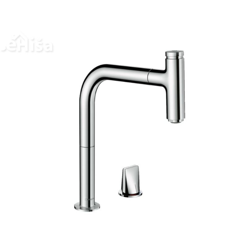Kuhinjska armatura z eno ločeno ročico M7119-H200 krom HANSGROHE 73804000
