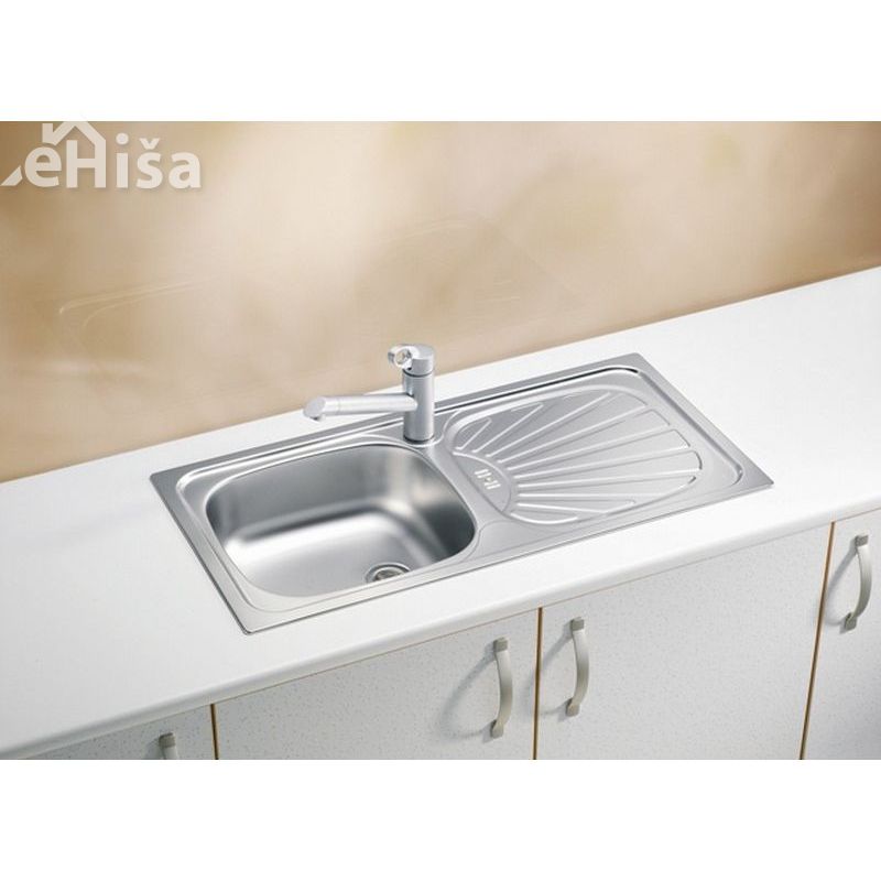 Kuhinjsko pomivalno korito BASIC 80 inox 860x435 mm ALVEUS 1008844