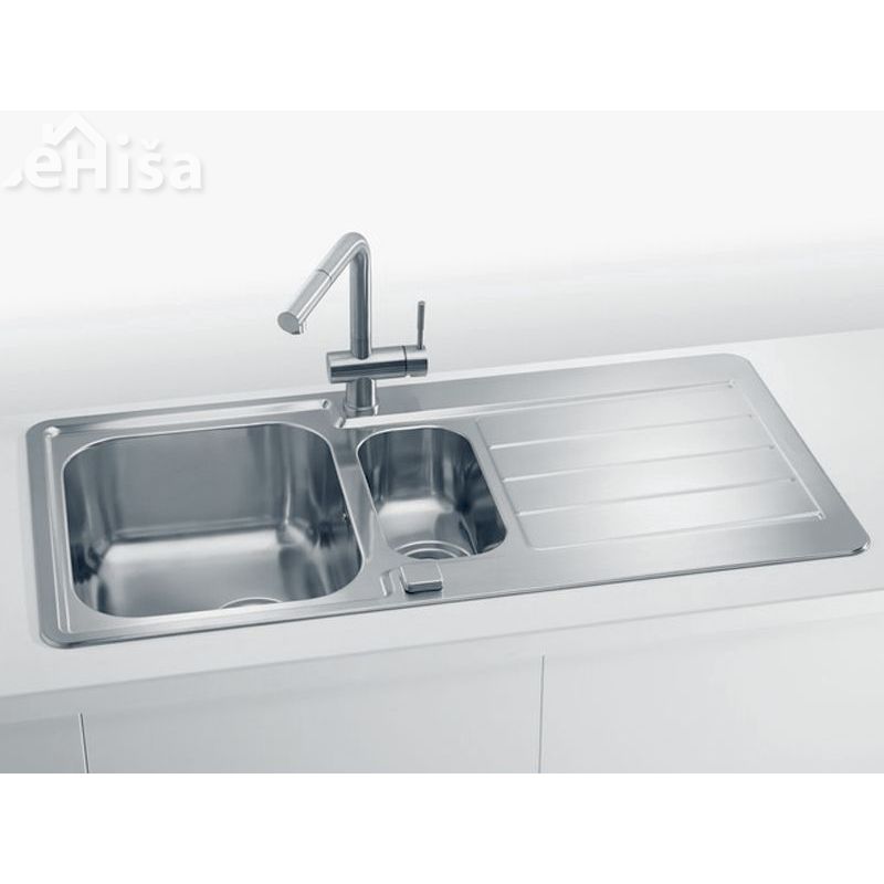 Kuhinjsko pomivalno korito in pol LINE MAXIM 10 inox 980x500 mm z sifonom ALVEUS 1085943
