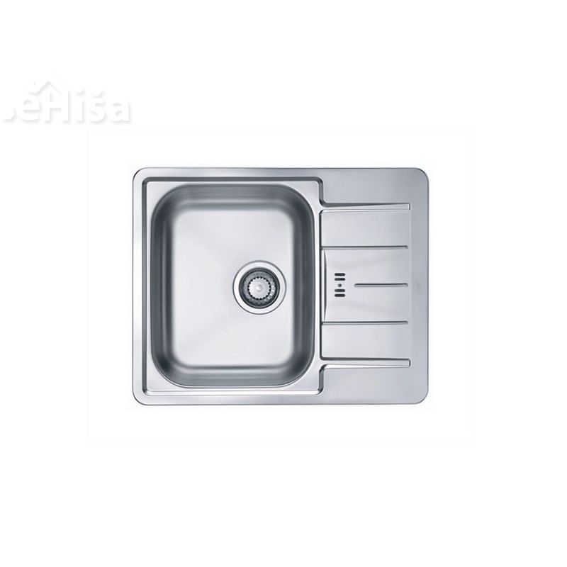Kuhinjsko pomivalno korito LINE 60 inox 615x500 mm z sifonom ALVEUS 1065681
