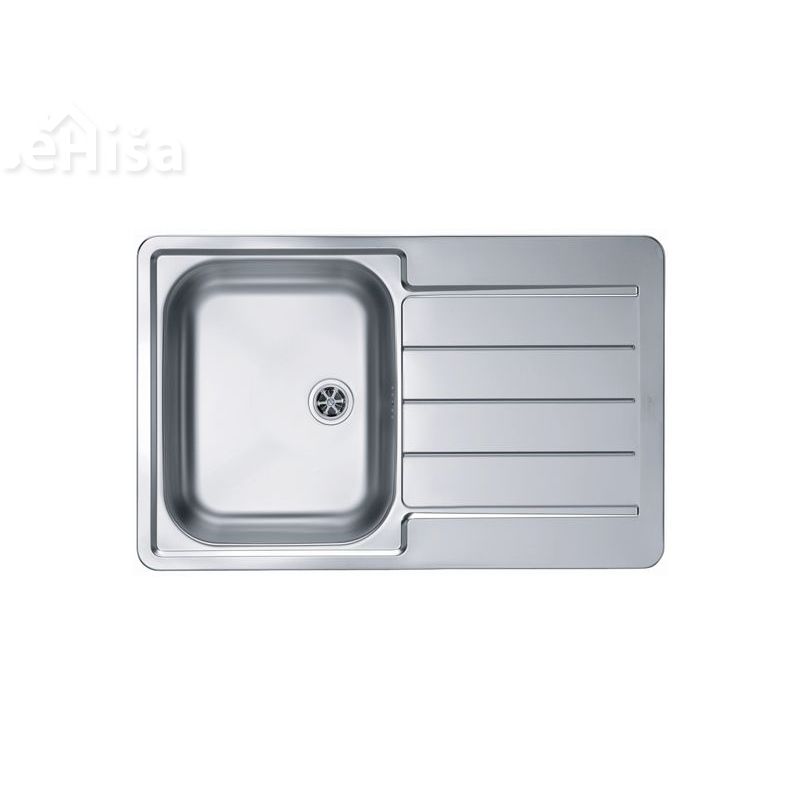 Kuhinjsko pomivalno korito LINE 80 inox 790x500 mm z sifonom ALVEUS 1065686