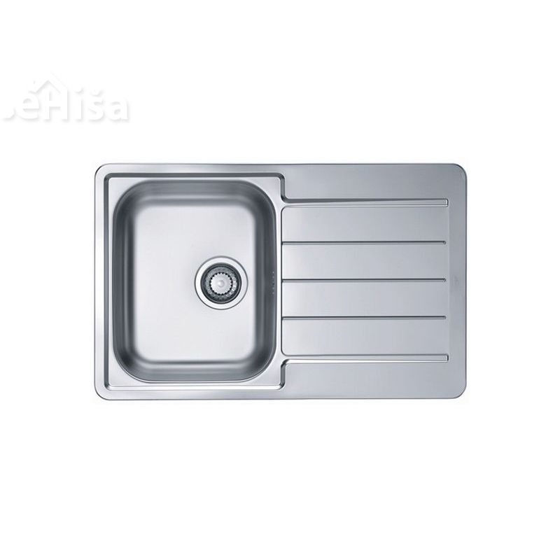 Kuhinjsko pomivalno korito LINE 80 inox 790x500 mm z sifonom ALVEUS 1066750