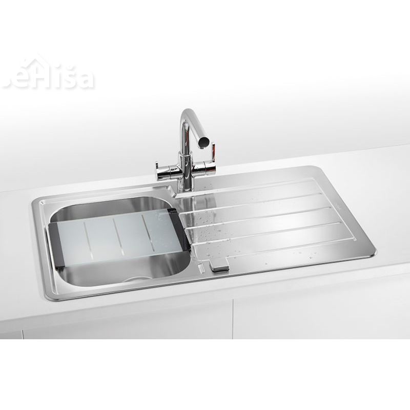 Kuhinjsko pomivalno korito LINE MAXIM 20 inox 865x505 mm z sifonom ALVEUS 1085954
