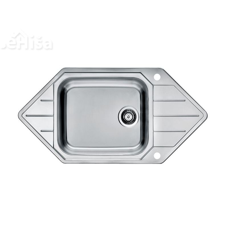 Kuhinjsko pomivalno korito PRAKTIK 130 inox 985x500 mm ALVEUS 1122594
