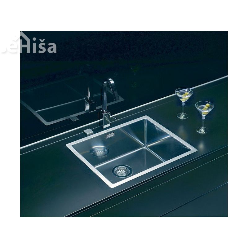 Kuhinjsko pomivalno korito QUADRIX 50 inox 550x450 mm ALVEUS 1102606