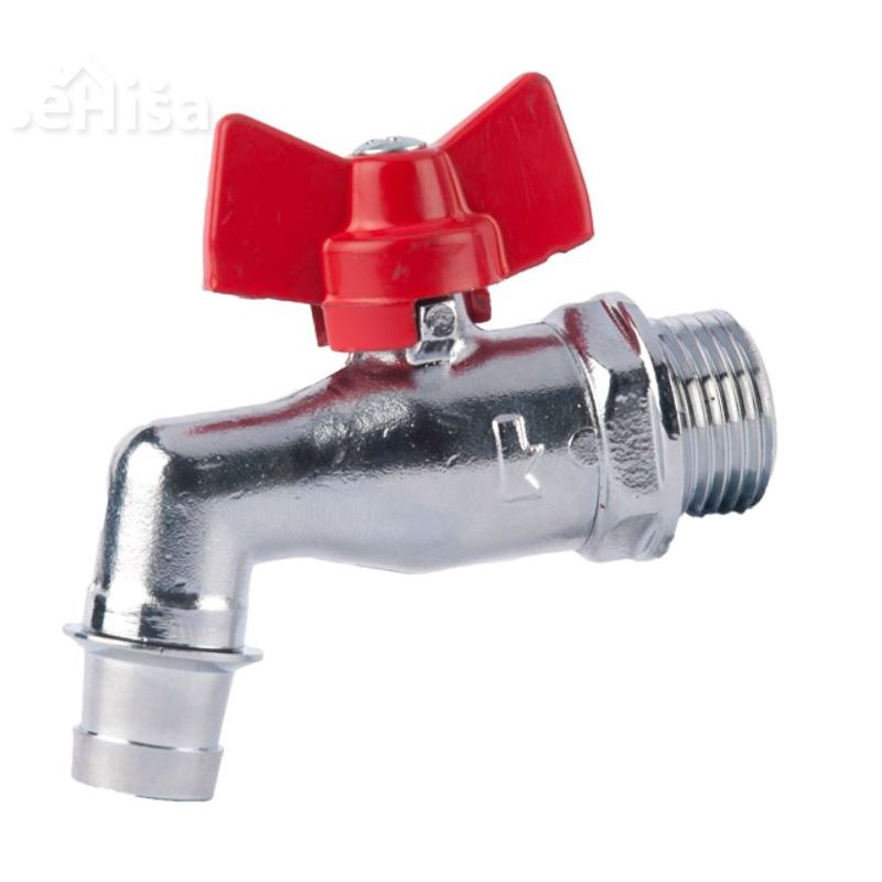 Mini vrtna pipa z metuljčkom 1/2˝ KOVINA KP 522M
