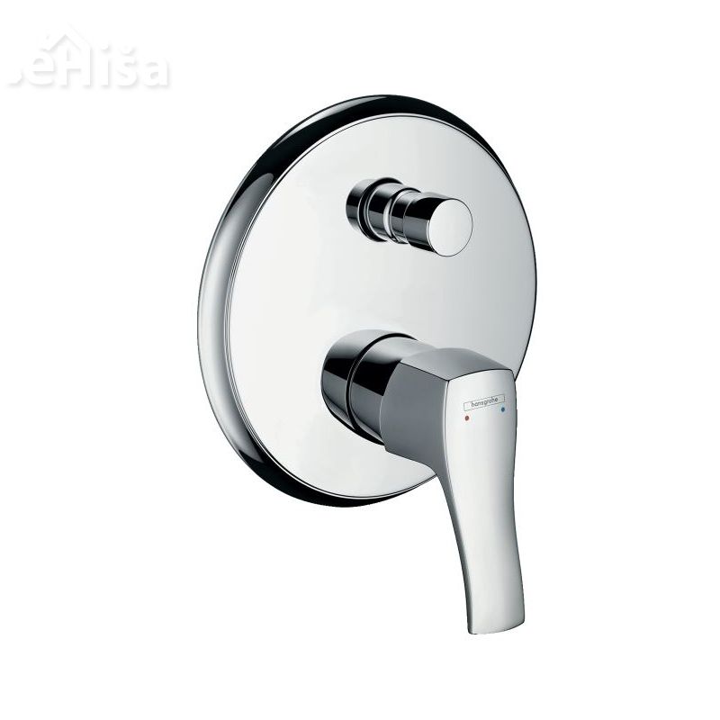 Nadometna pokrivna ploščica za kopalno kad Metris Classic krom HANSGROHE 31485000
