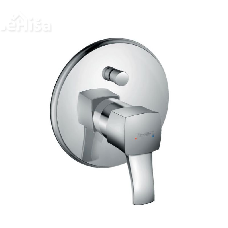 Nadometna pokrivna ploščica za kopalno kad Metropol Classic krom HANSGROHE 31345000
