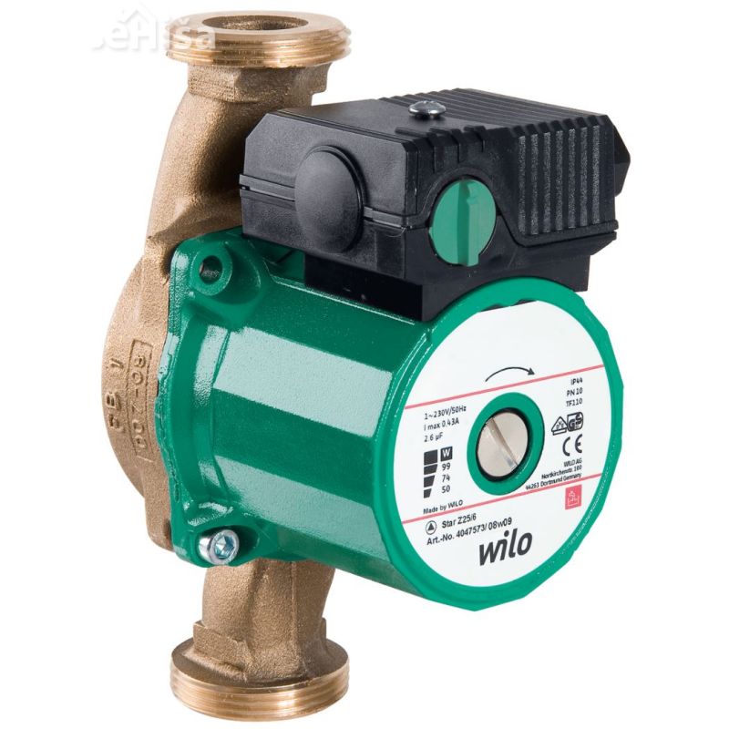 Obtočna črpalka za sanitarno toplo vodo Star-Z 20/5 WILO 4081198
