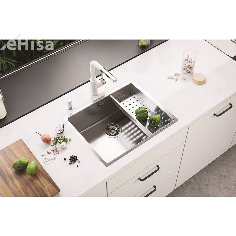 Odcejevalna posoda 400x170 inox ALVEUS 1119835