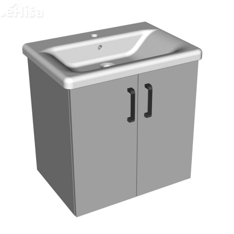 Omarica z umivalnikom in vrati Evelin OUE 55 cm KOLPA SAN
