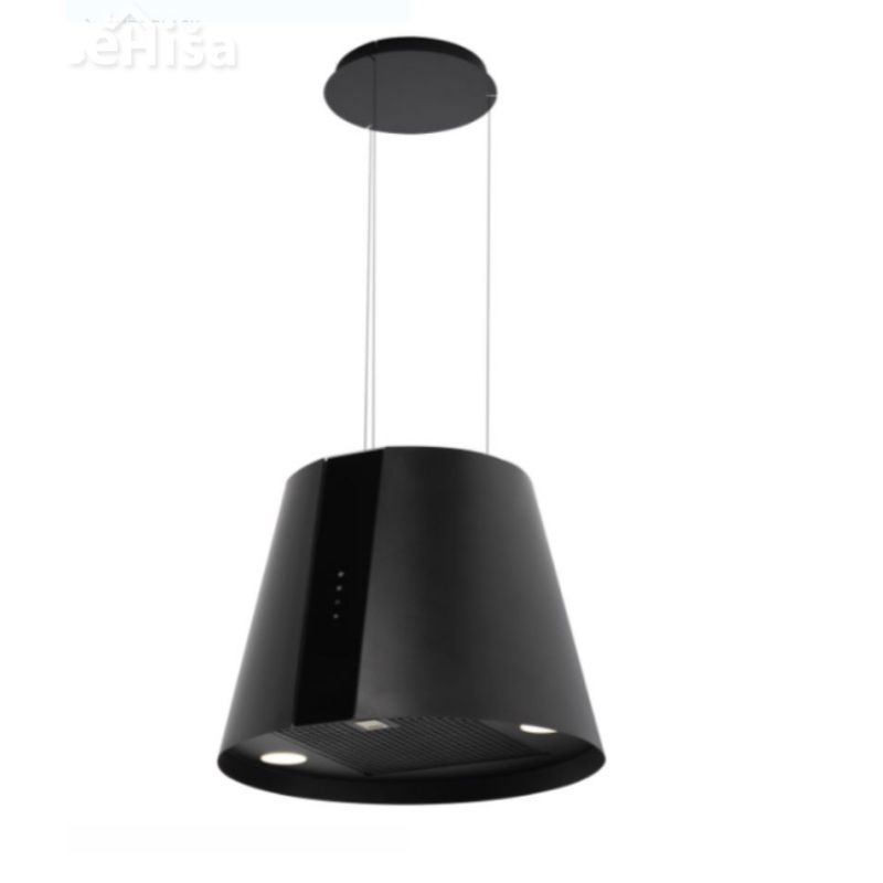 Otočna kuhinjska napa AURA BLACK O SICCABO 246626
