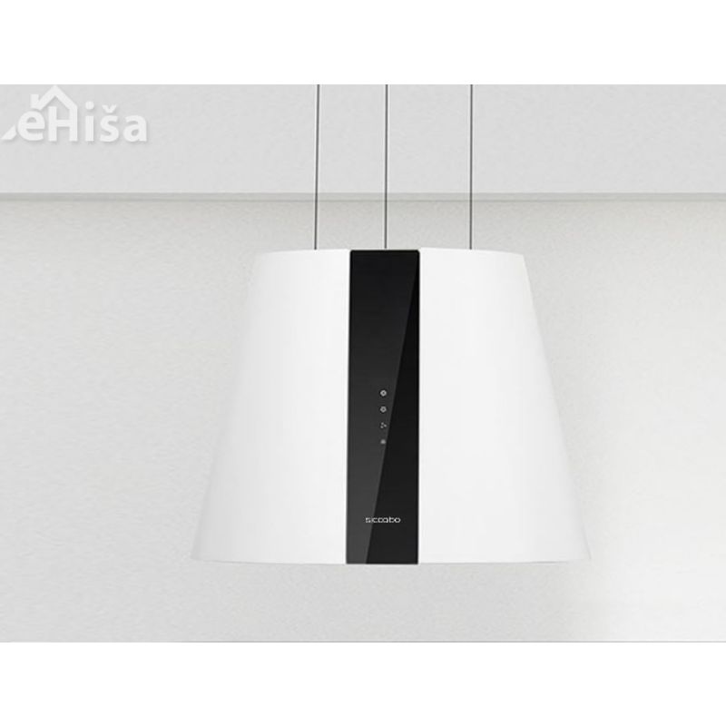 Otočna kuhinjska napa AURA WHITE O SICCABO 246625
