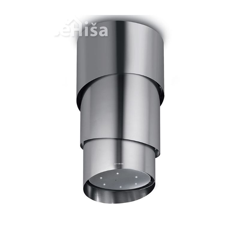 Otočna viseča kuhinjska napa PAREO PLUS FABER 7612981912413
