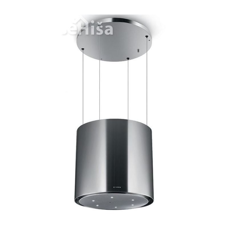 Otočna viseča kuhinjska napa ZOOM PLUS FABER 7612981912369
