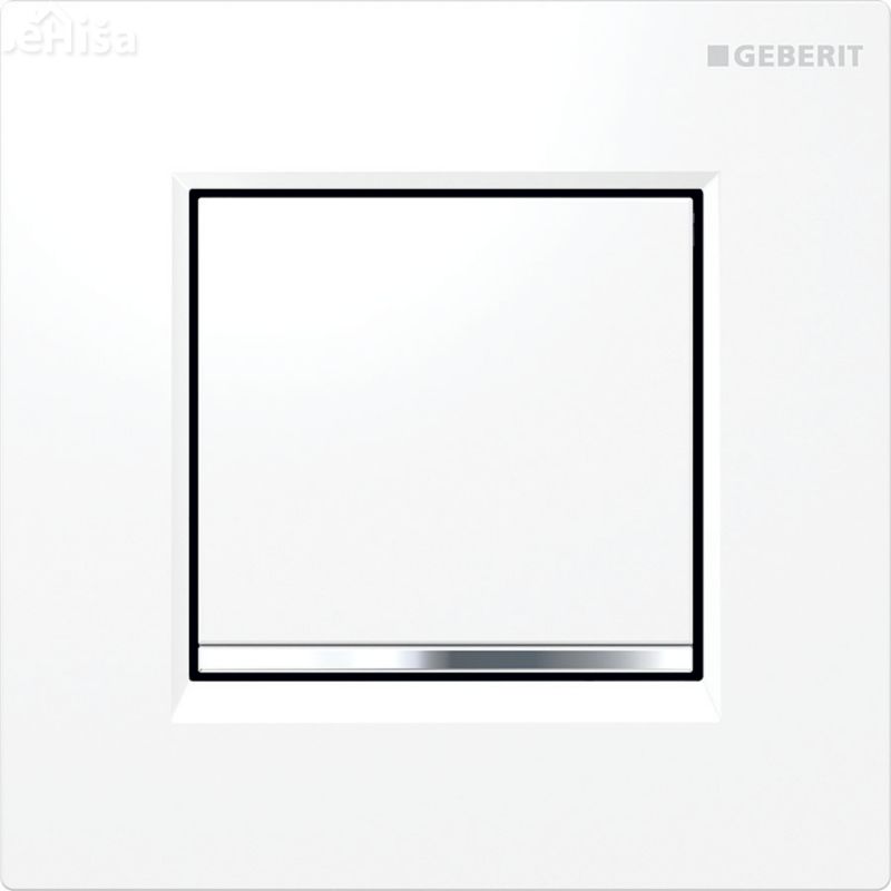 Pnevmatska tipka za splakovanje pisoarjev tip 30 GEBERIT bela