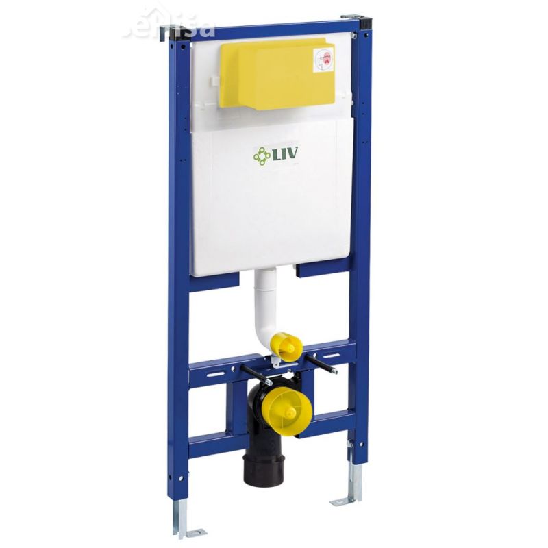 Podometni splakovalnik LIV-FIX za visečo WC školjko 9052 Mediteran LIV 351870
