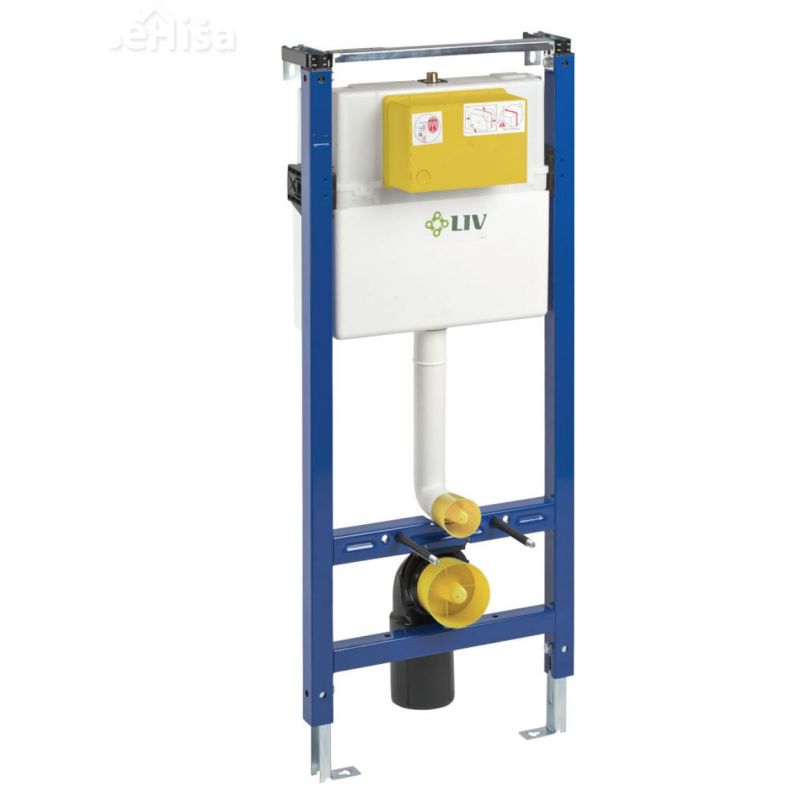 Podometni suhomontažni splakovalnik za visečo LIV-FIX WC školjko 7522 LIV 674512
