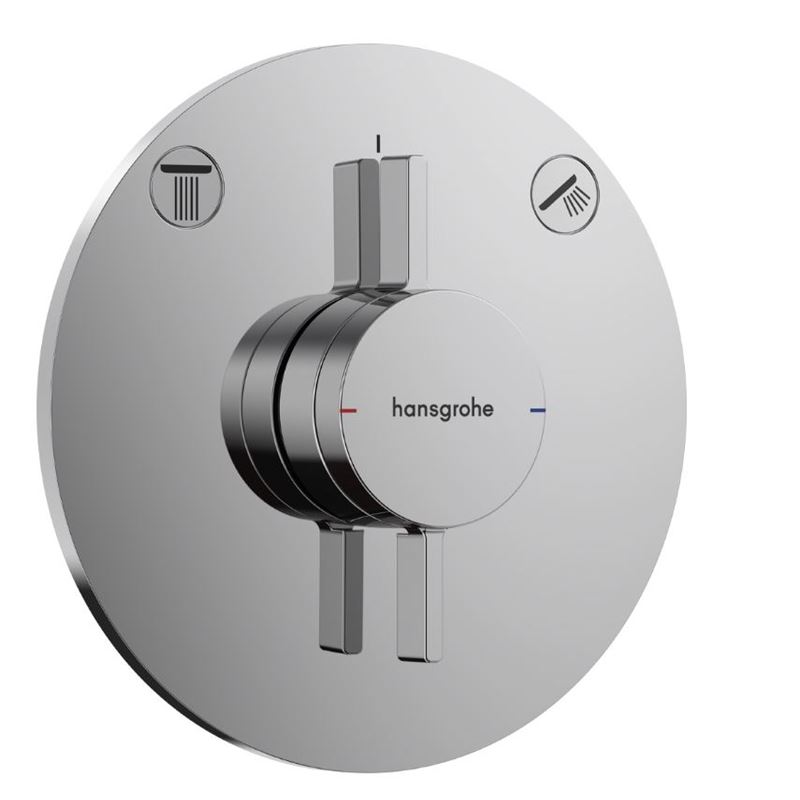 Pokrivna plošča Duo Turn S krom HANSGROHE 75418000
