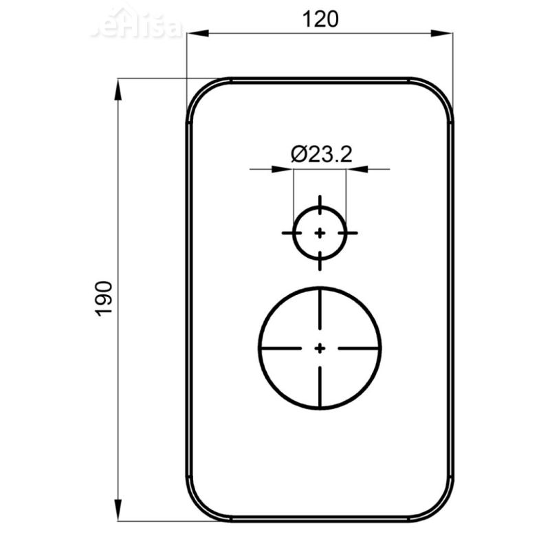 Pokrivna plošča za kad Elite črna UNITAS 12247B
