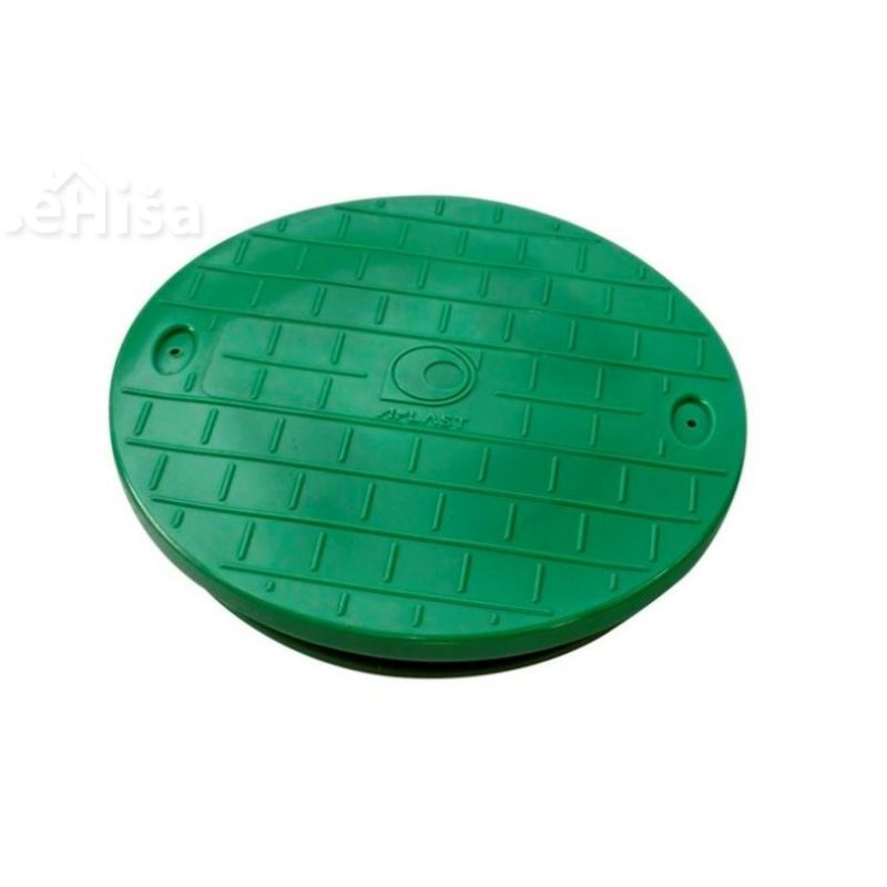 Pokrov kanalizacije FI 500 PE zelen ZAGOŽEN
