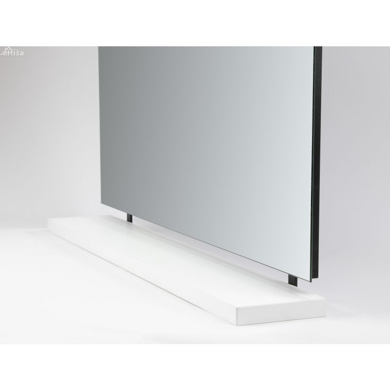 Polica za pravokotno ogledalo OG s konzolo bela KOLPA SAN
