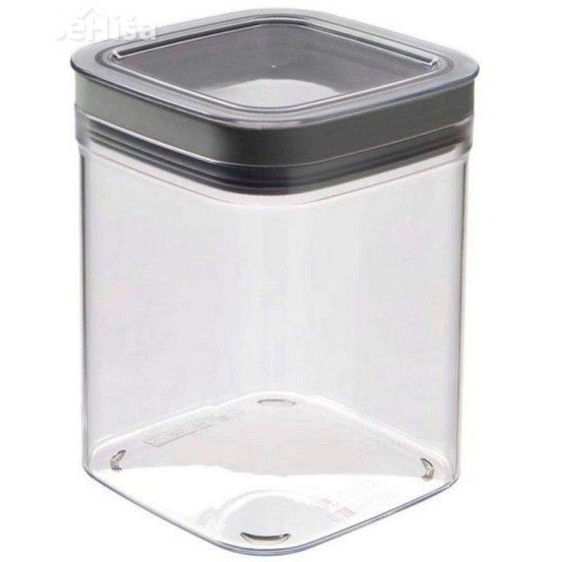 Posoda za shranjevanje DRY CUBE 1,3 L transparent-siva CURVER 0996-840
