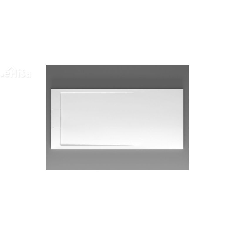 Pravokotna tuš kad Ballo 140x80 cm bela KOLPA-SAN 551080