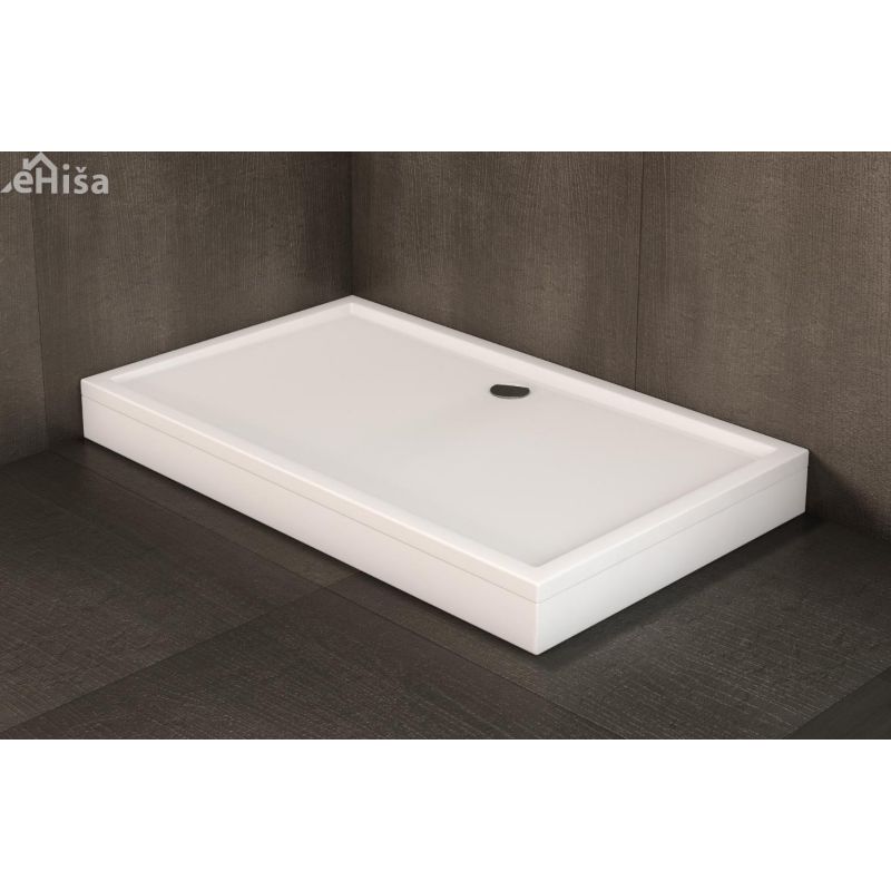 Pravokotna tuš kad Flamenco 140x90 z oblogo KOLPA-SAN 533870