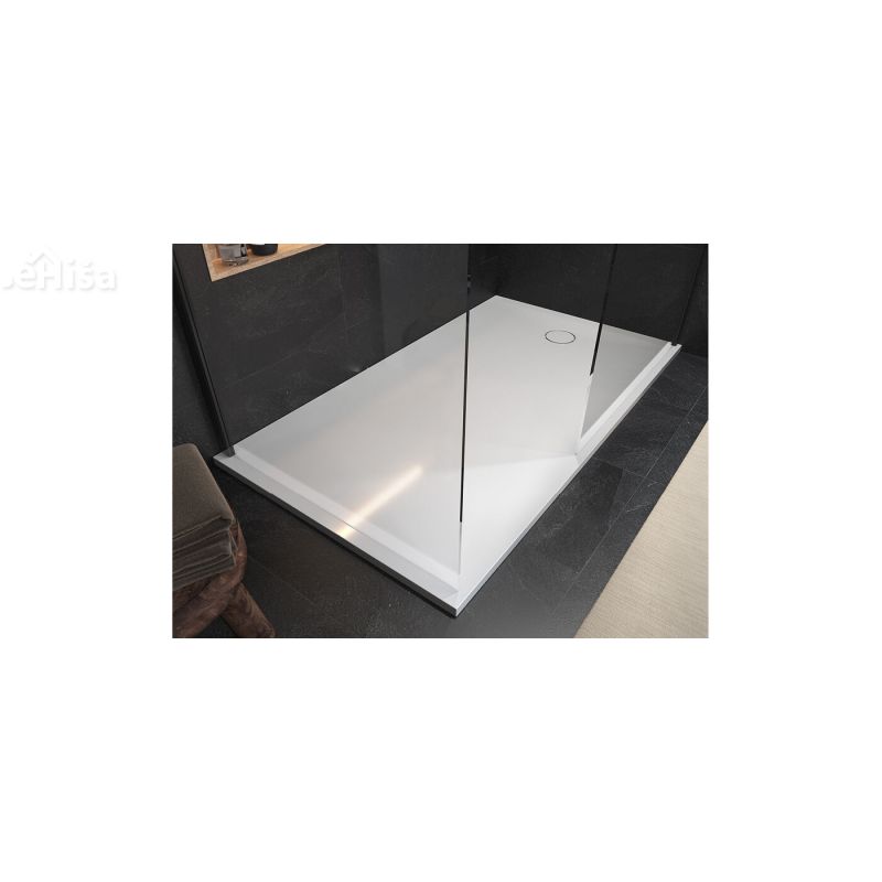 Pravokotna tuš kad Tello 140x90 cm bela Kerrock KOLPA-SAN 551060