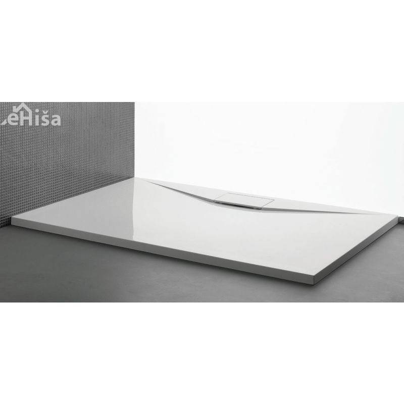 Pravokotna tuš kad za vgradnjo Acro 100x80 cm bela KOLPA-SAN 560930
