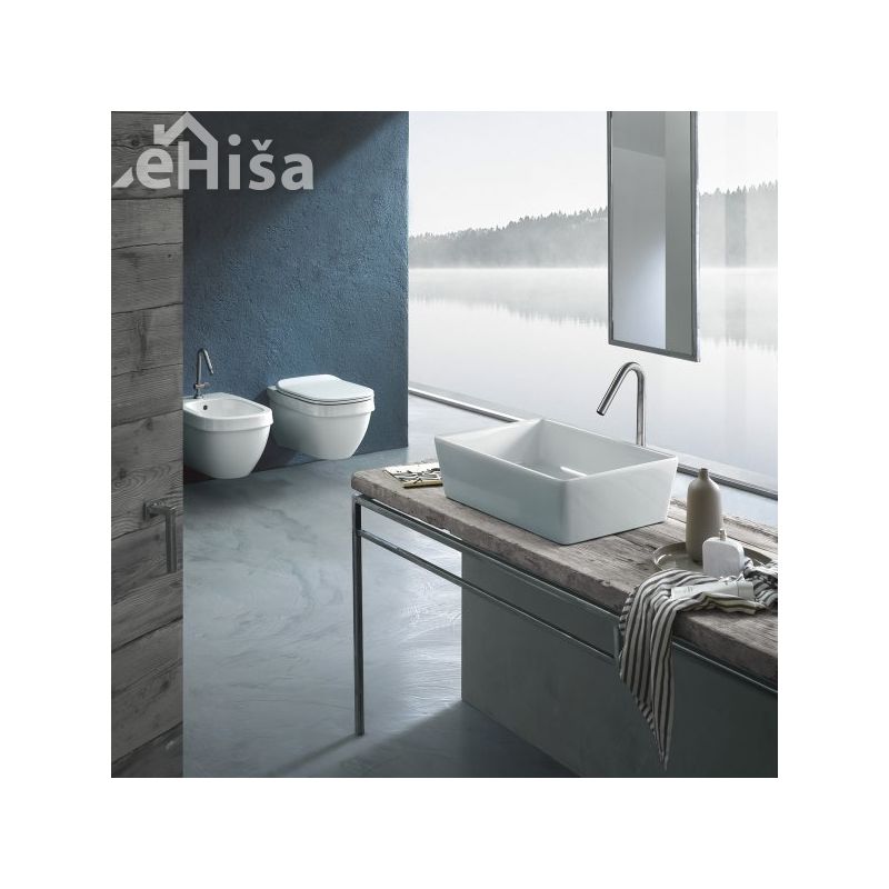 Pravokotni nadpultni umivalnik HAPPY HOUR 11:00 50x38 cm HATRIA YXSL01
