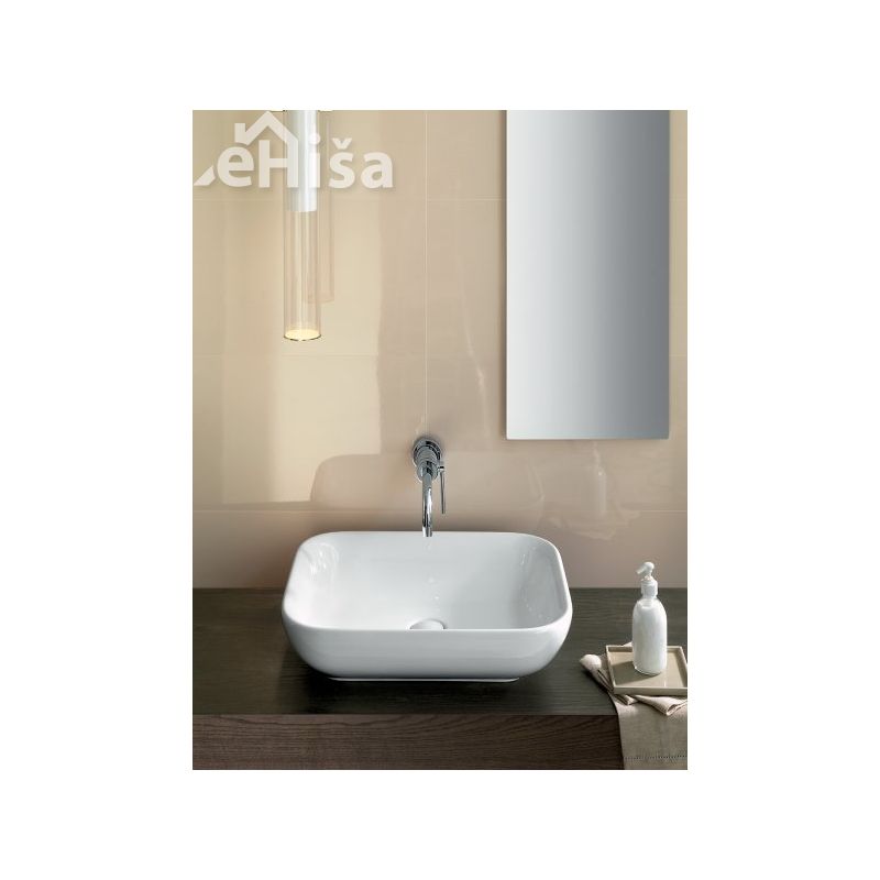 Pravokotni nadpultni umivalnik HAPPY HOUR 17:00 55x40 cm HATRIA Y0QQ01
