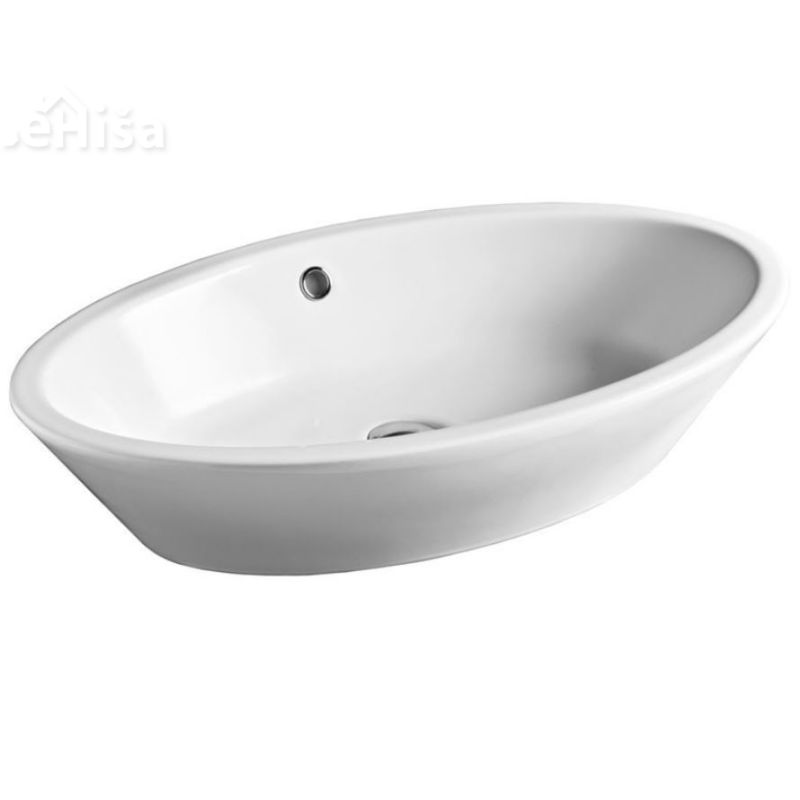 Ovalni nadpultni umivalnik HAPPY HOUR 22:00 70x40 cm HATRIA Y0M901
